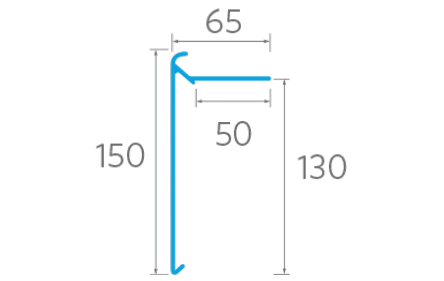 Ryno A4 GRP Corner Angle Trim - All Colours - Internal & External