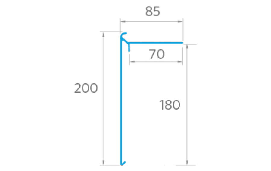 Ryno A5 GRP Corner Angle Trim - Black - Internal & External