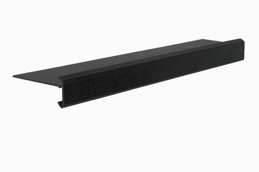 Ryno F2L GRP Roof Edge Trim - Felt Roof - Black - 3m x 40mm x 85mm