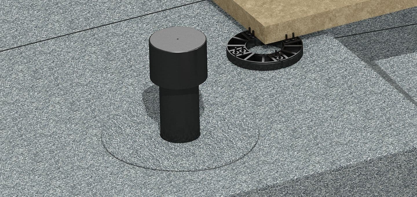 Ryno TV3 Flat Roof Breather Vent 75mm - EPDM – Flat Roofing Systems