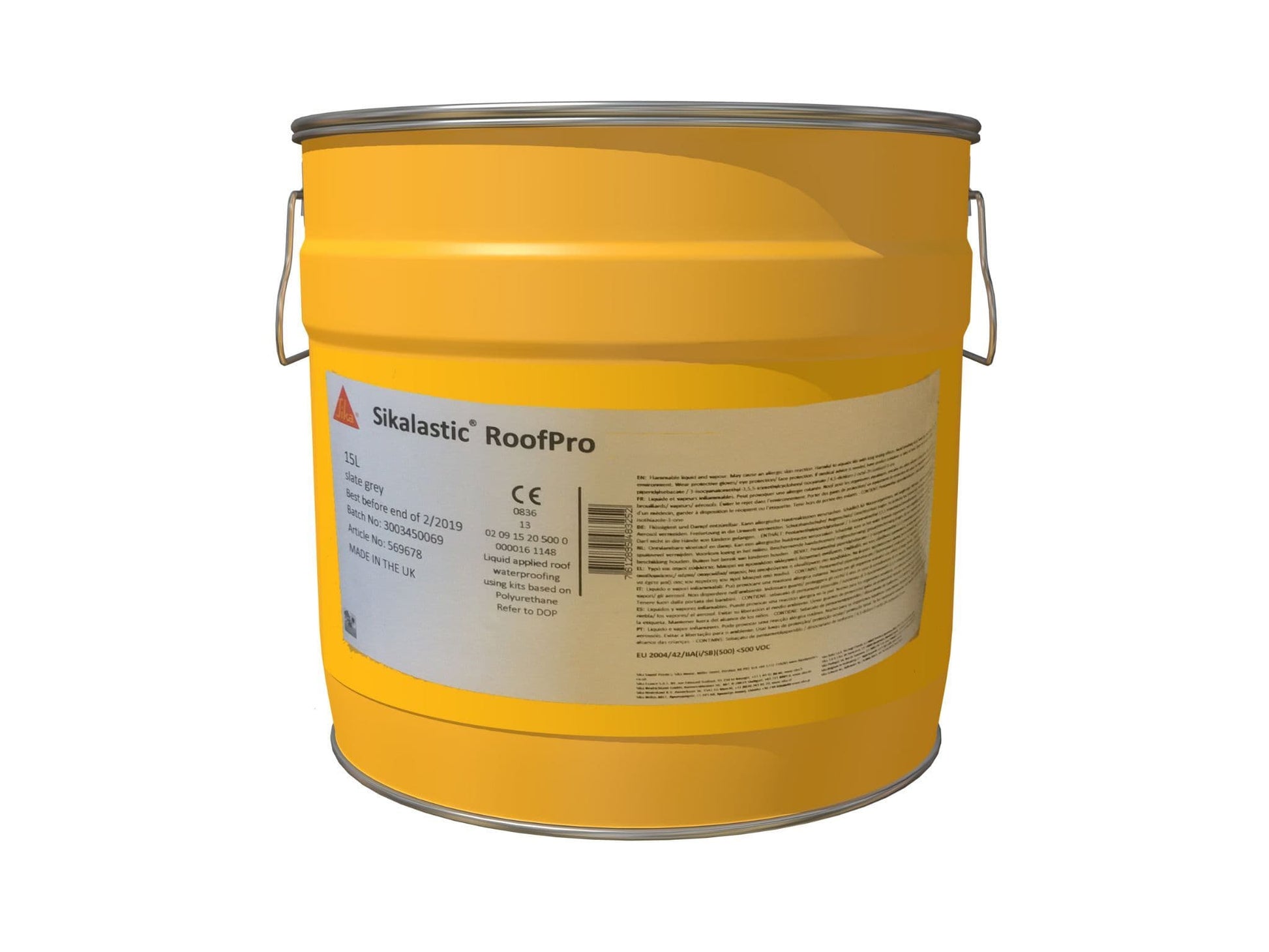 Sikalastic RoofPro D-10 RoofPro Liquid Applied Membrane