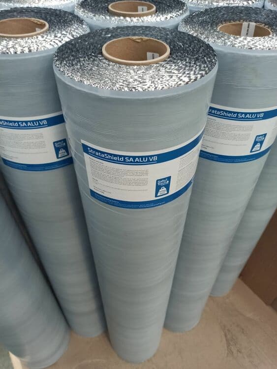 Stratashield Color StrataShield SA ALU VB Self Adhesive Vapour Barrier โ Flat Roofing Systems
